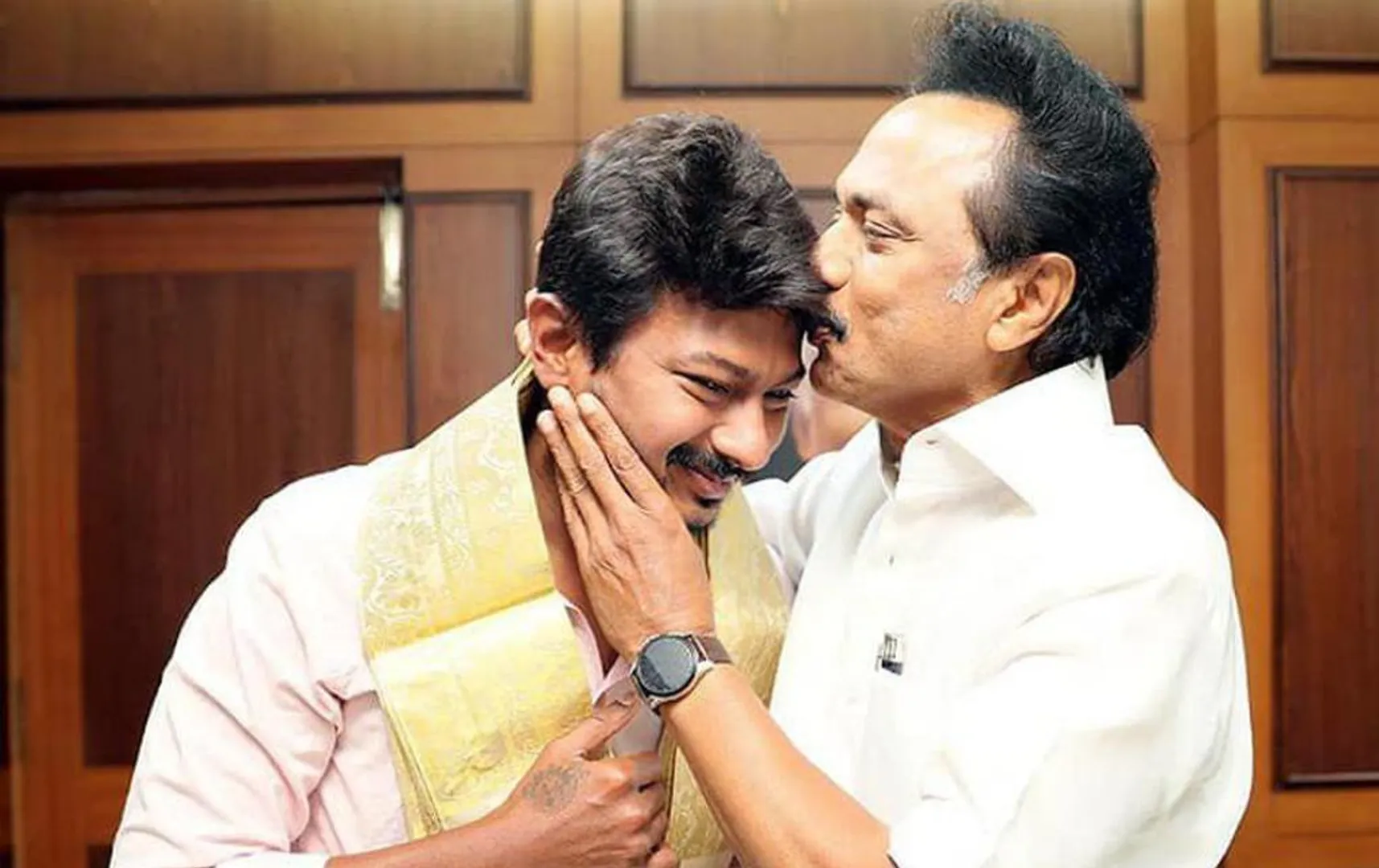 mkstalin with udhayanidhi